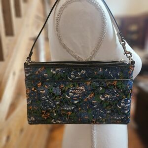 Coach Blue Floral Women's Bag